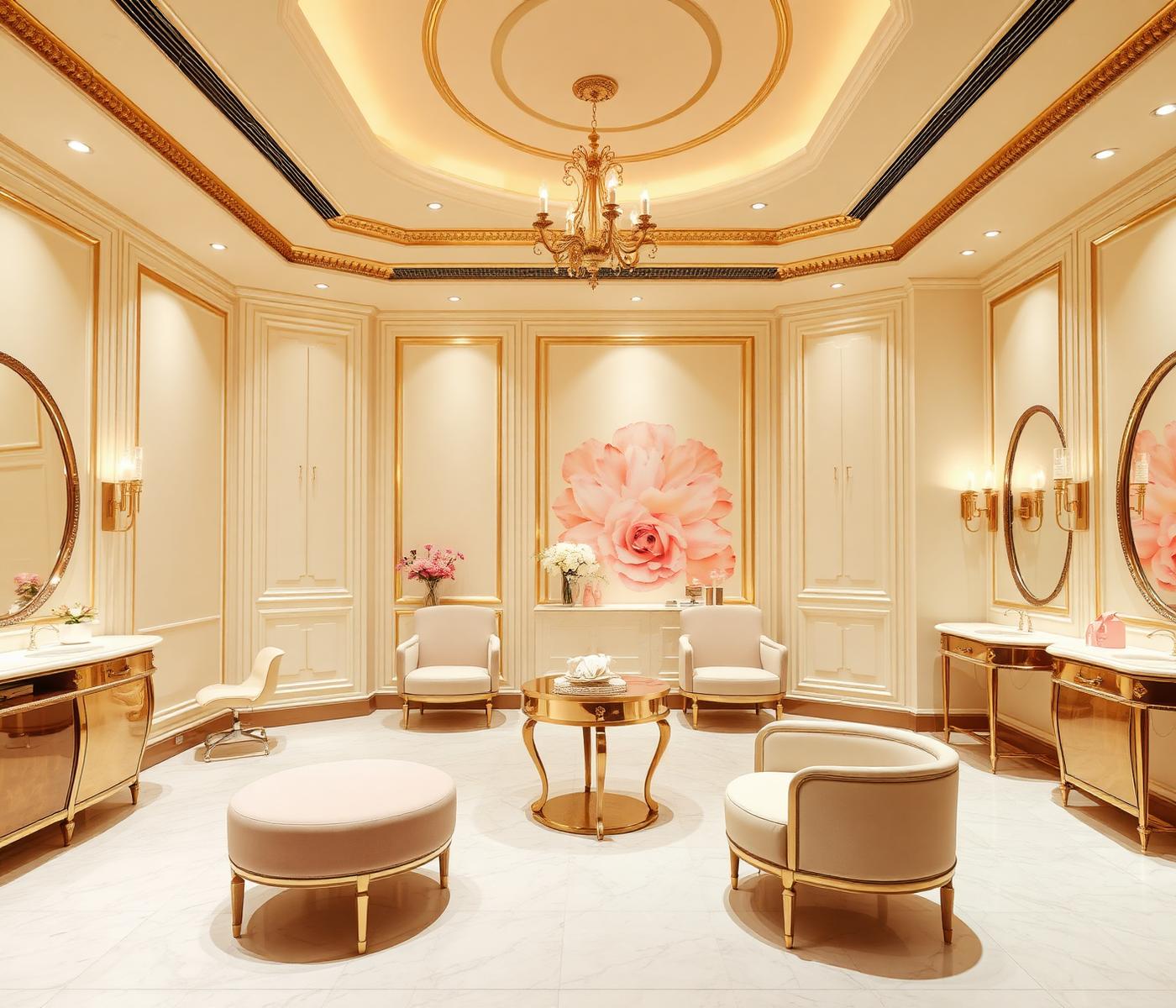 Interior elegante SpaRosa
