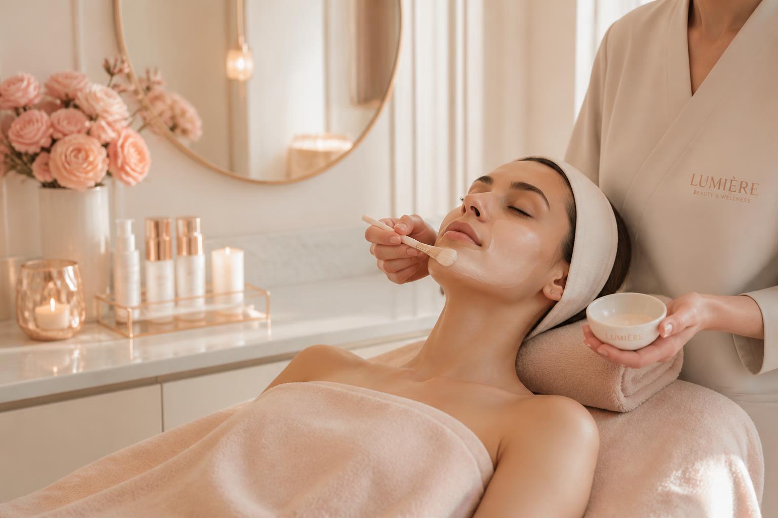 Tratamiento facial en SpaRosa Body Aesthetics
